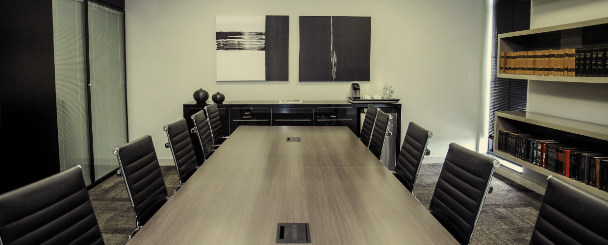 sala de reunião do escritório